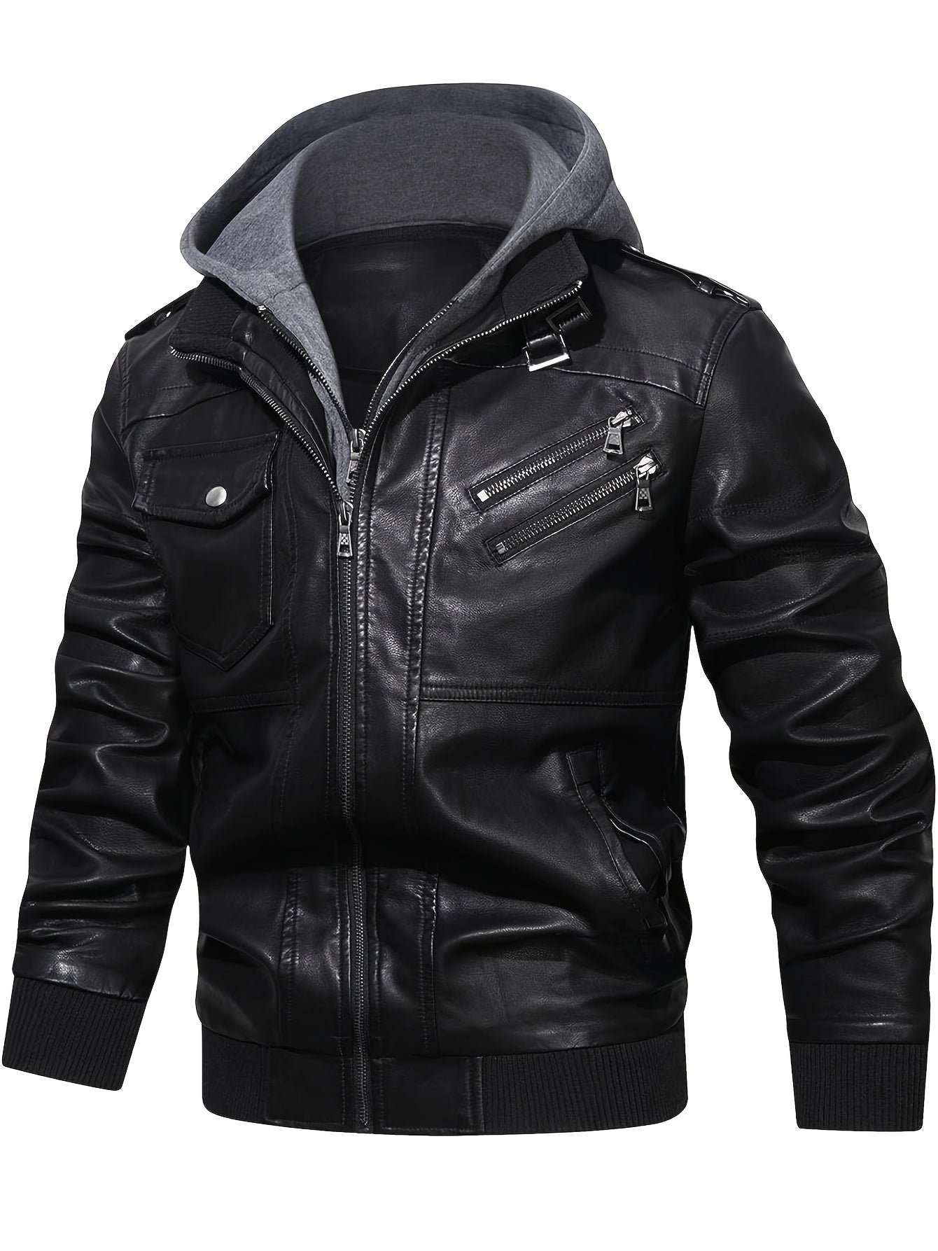 Elijah | Elegant Leather Jacket