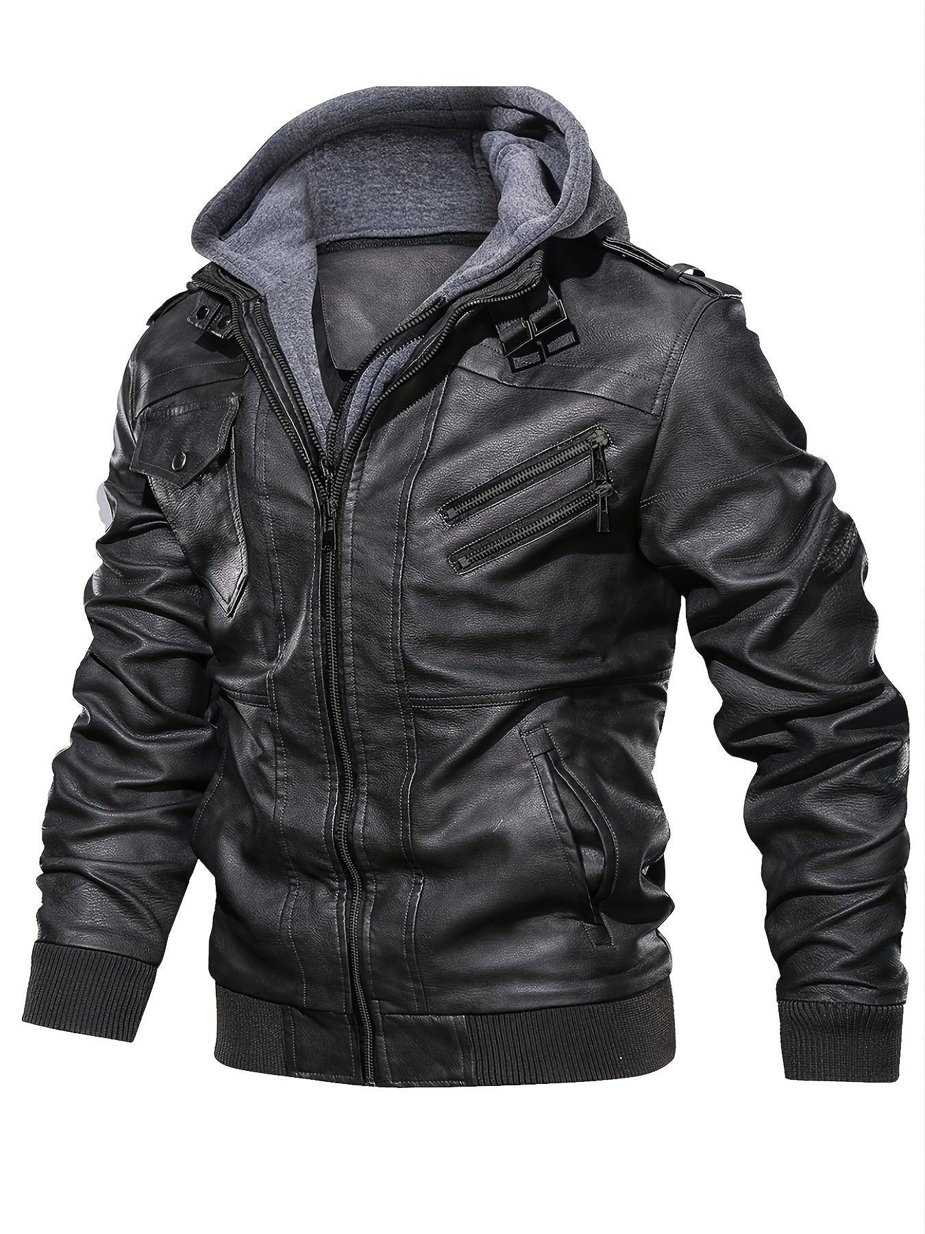 Elijah | Elegant Leather Jacket