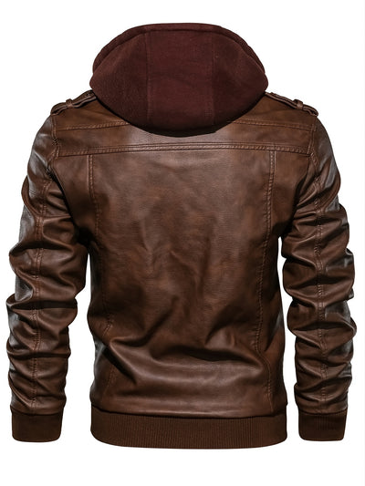 Elijah | Elegant Leather Jacket