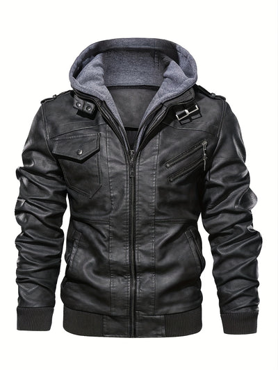 Elijah | Elegant Leather Jacket