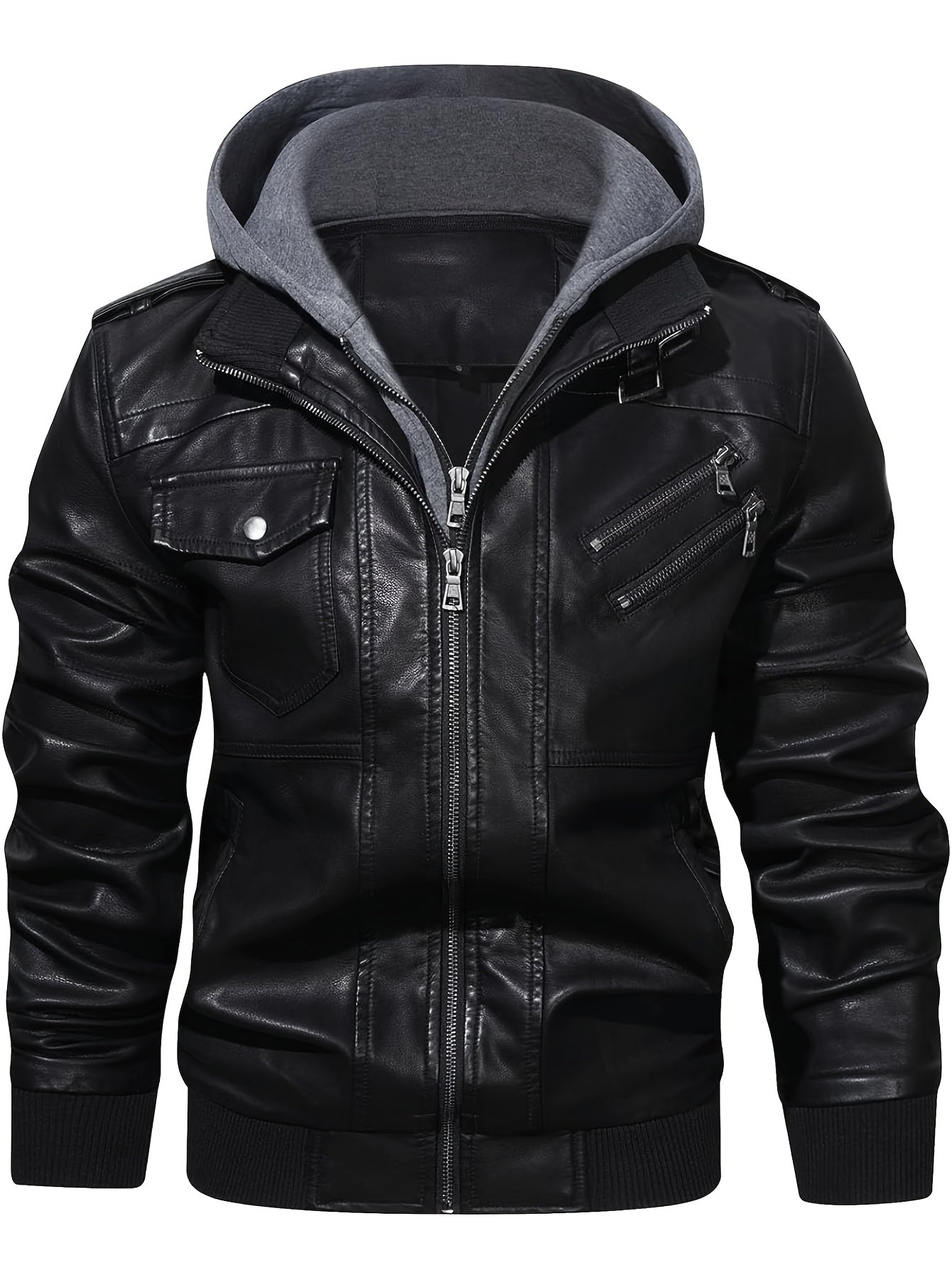 Elijah | Elegant Leather Jacket