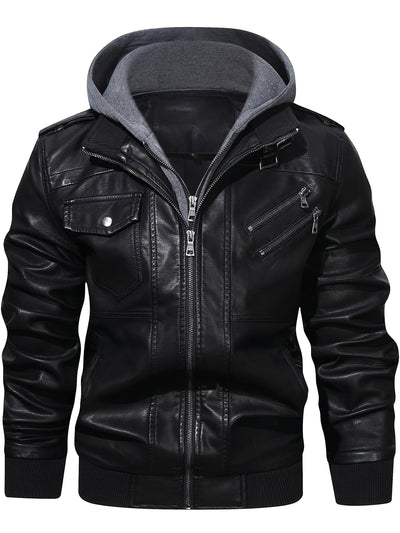 Elijah | Elegant Leather Jacket