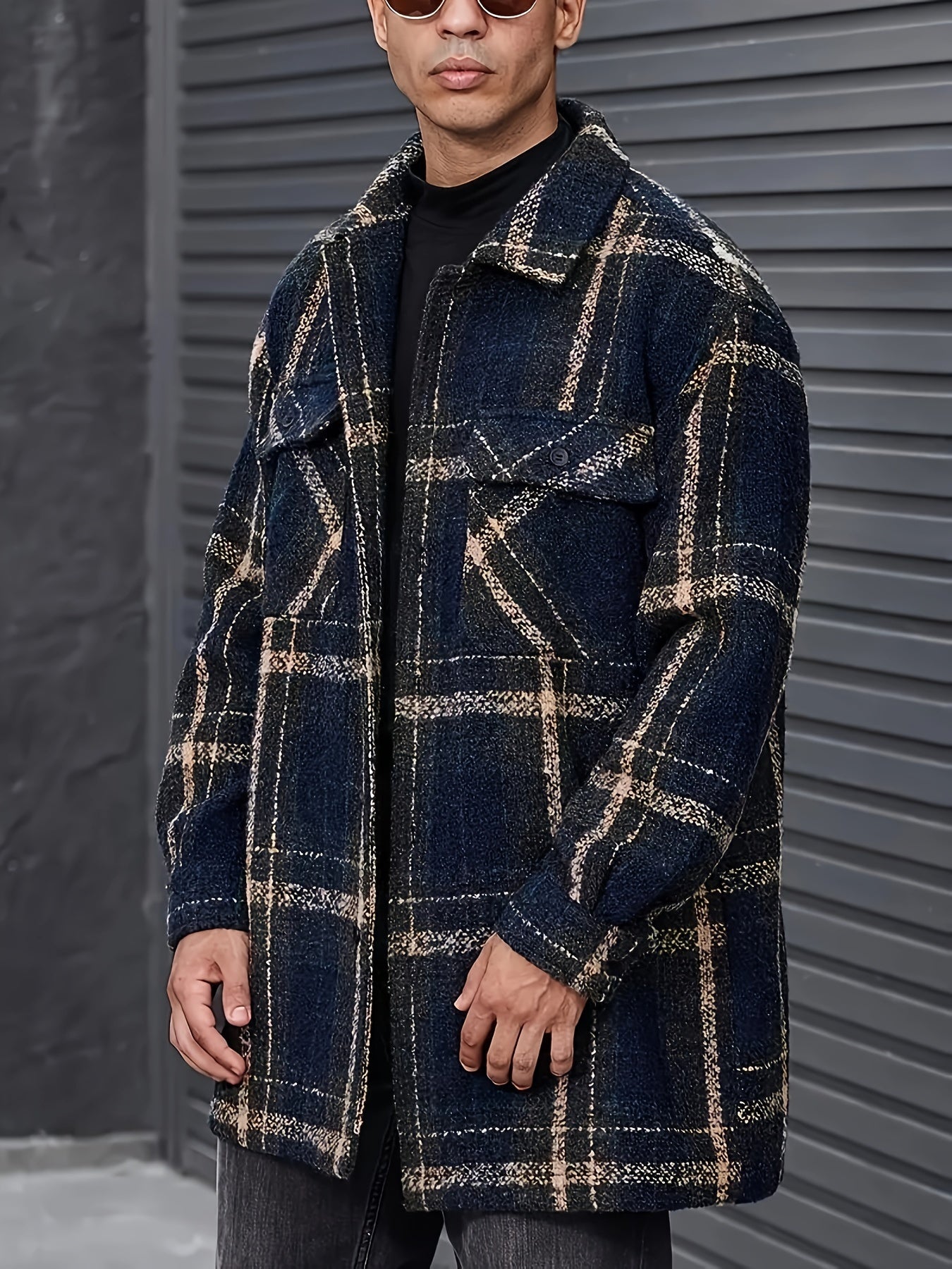 David | Stylish Jacquard Coat