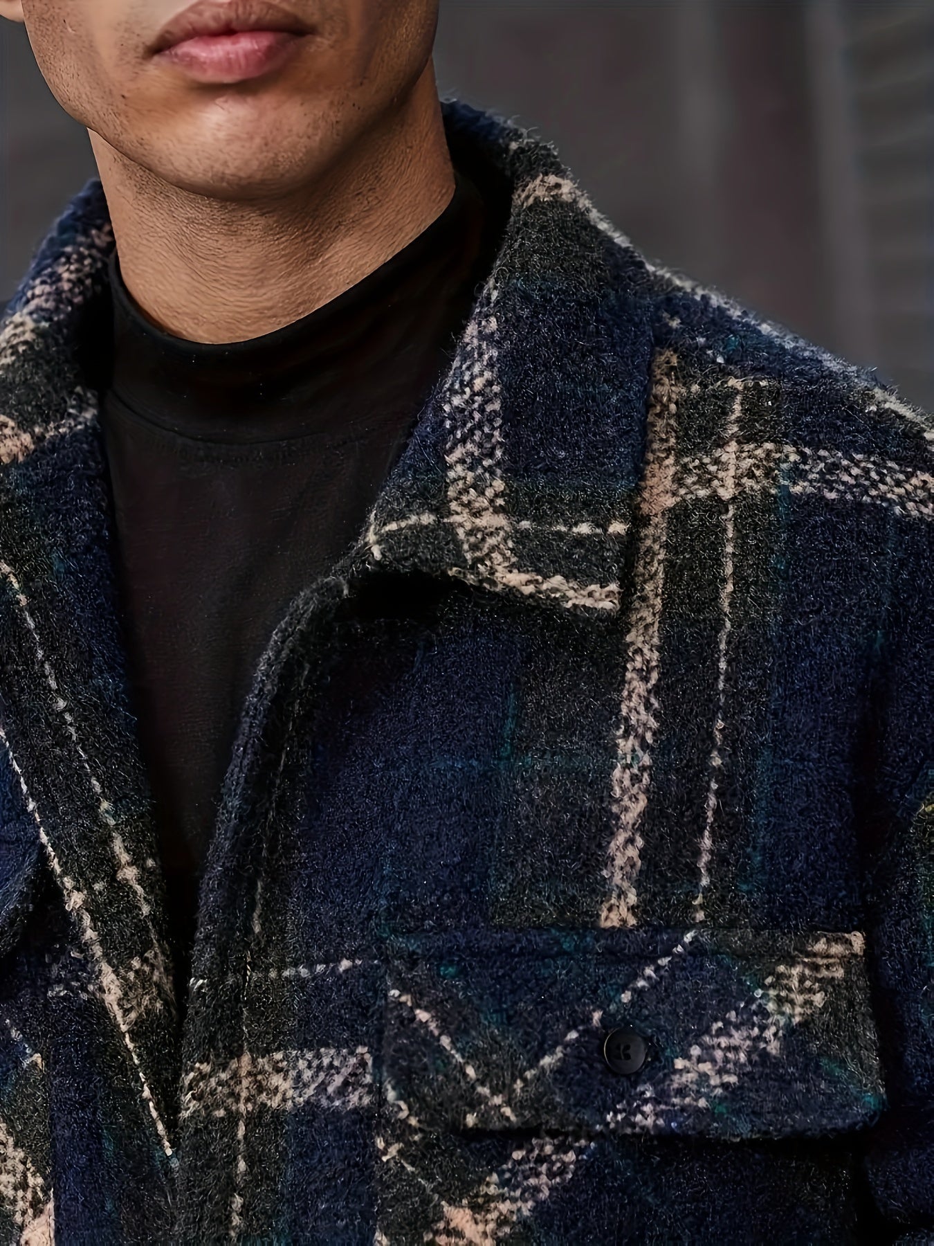 David | Stylish Jacquard Coat