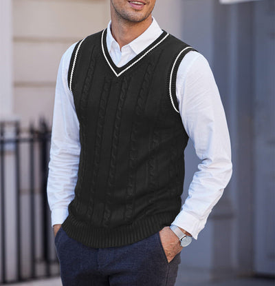 Mauro | Casual Knitted Vest  (1+1 FREE)