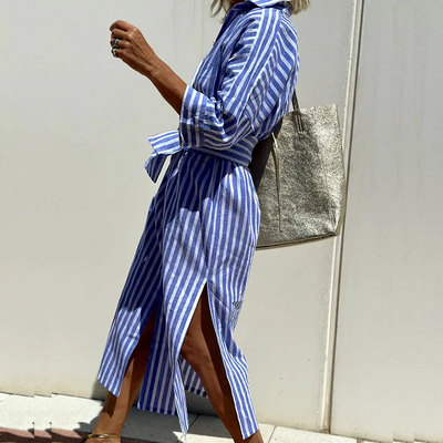 Maribel | Striped Dress
