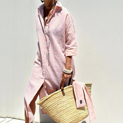 Maribel | Striped Dress
