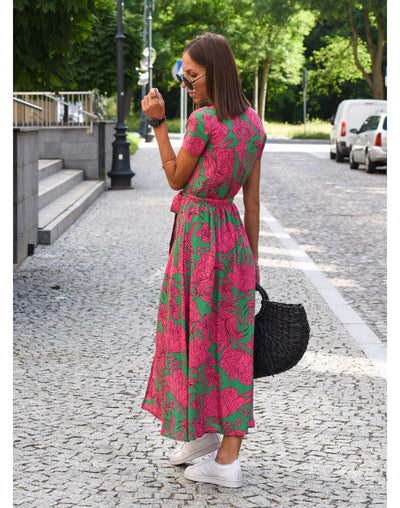 Ara | Floral Wrap Maxi Dress