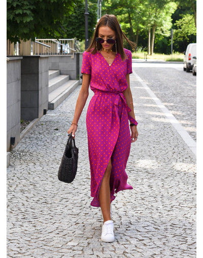 Ara | Floral Wrap Maxi Dress