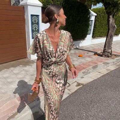 Brynlee | Women's V-Neck Maxi Dress