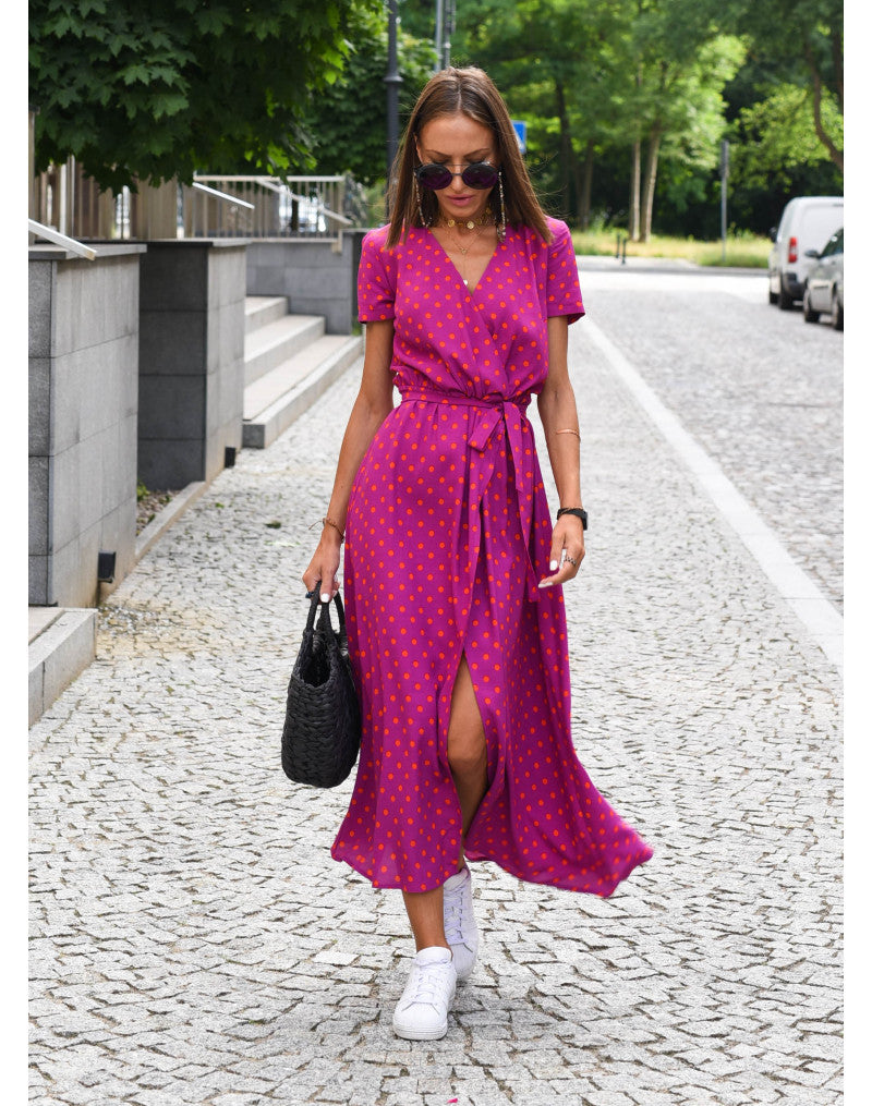 Ara | Floral Wrap Maxi Dress
