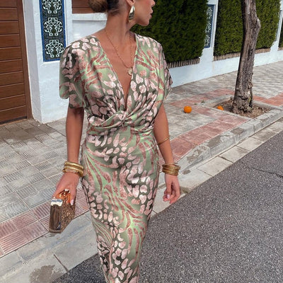 Brynlee | Women's V-Neck Maxi Dress