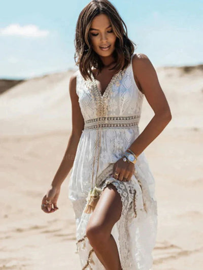 Avelyn | Lace Boho Dress