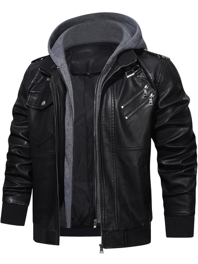 Elijah | Elegant Leather Jacket