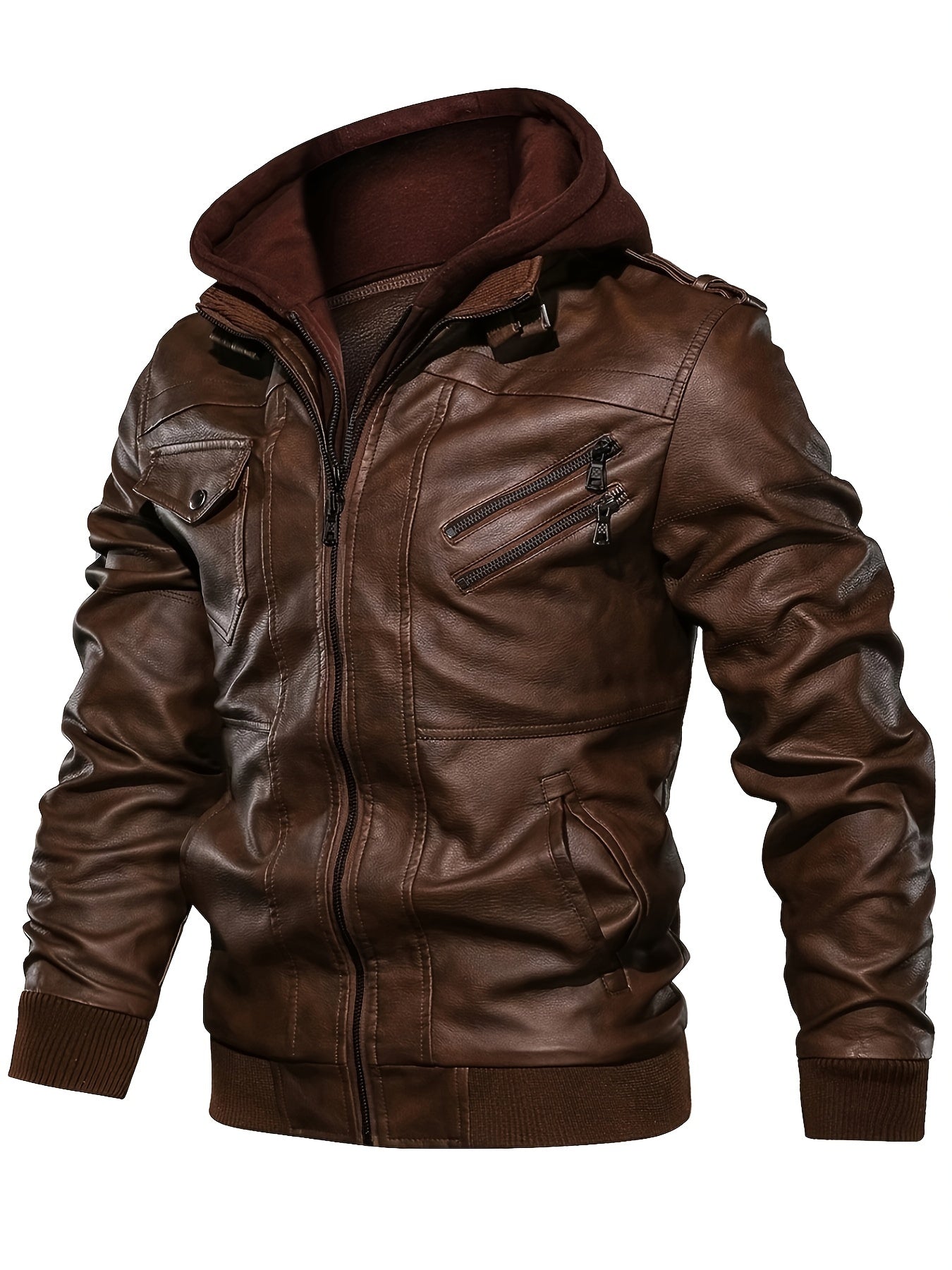 Elijah | Elegant Leather Jacket