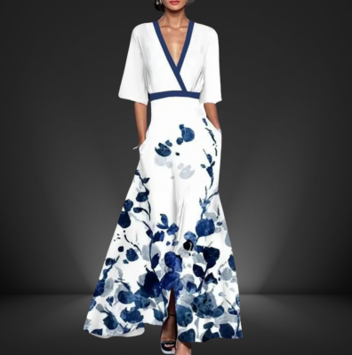 Kaylani | Dress with Elegant Sleeves